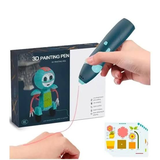 3D Doodler Pen For Realistic Printing, Educational Pen For Art Activity For Kids